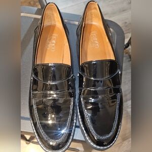Franco Sarto Women's Black Loafers Size 9
